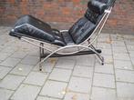 Swecco Lounge Chair 1980,s / by Lennart Ahlberg, Huis en Inrichting, Fauteuils, Ophalen, Leer