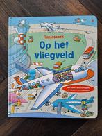 Usborne Op het vliegveld flapjesboek, Gelezen, Non-fictie, Verzenden, Jongen of Meisje