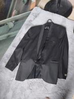 Zwart herenpak, maat 52 - Nauwelijks gebruikt, Maat 52/54 (L), Onbekend, Zwart, Ophalen of Verzenden