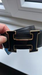 Hermes riem zwart 90cm, Ophalen of Verzenden, Zo goed als nieuw, Zwart