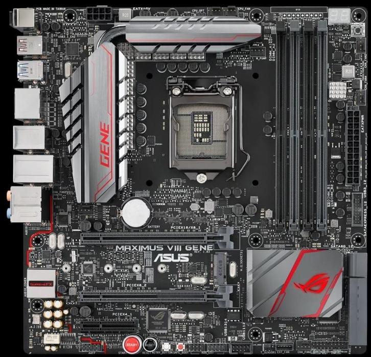 Pc onderdelen, Computers en Software, Moederborden, Gebruikt, Intel, DDR4, Ophalen