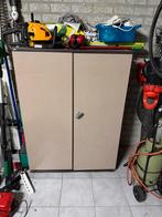 2 Stalen kasten - 100x52,5x136 cm, Ophalen, Gebruikt, 100 tot 150 cm, Meerdere deuren