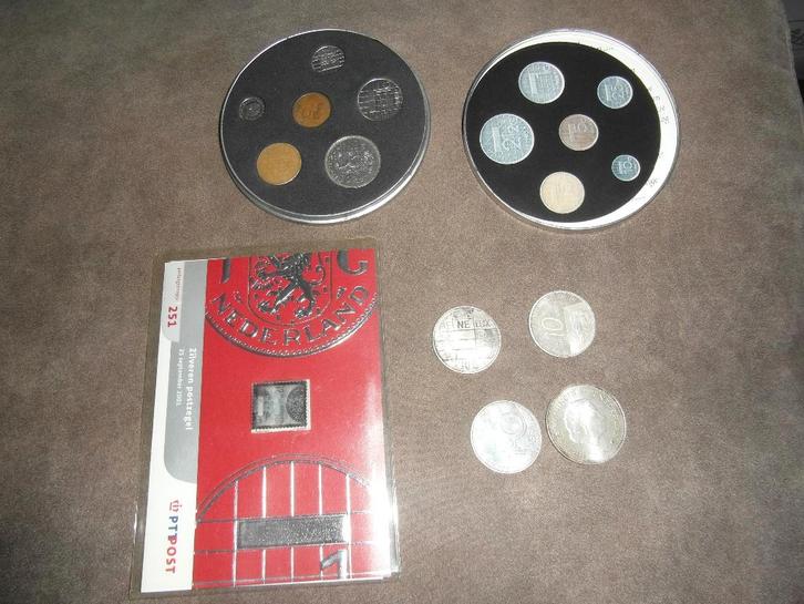 munten nederland zilver zilveren tientjes afscheid gulden, Postzegels en Munten, Munten | Nederland, Setje, 10 gulden, Koningin Beatrix