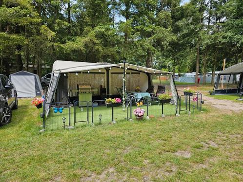Tec Weltbummler caravan op jaarplaats, Caravans en Kamperen, Caravans, Particulier, tot en met 4, Rondzit, T.E.C., Koelkast, Luifel