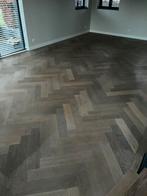 Visgraat parket - 63m2, Gebruikt, Bruin, 75 m² of meer, Ophalen