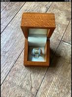 Heren ring Pequignet,staat,goud,brliljant, Gebruikt, Ophalen of Verzenden, Dame of Heer, Zilver