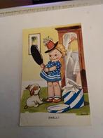 DINAH. / SWELL!! MEISJE MET SPIEGEL BIJ HOND, Verzamelen, Ophalen of Verzenden, Voor 1920, Kinderen