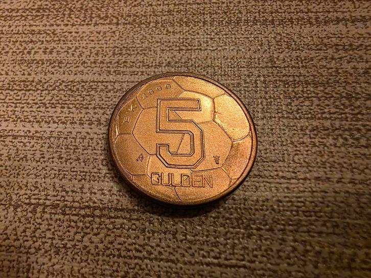 5 Gulden Munt EK 2000, Postzegels en Munten, Munten | Nederland, Losse munt, 5 gulden, Ophalen of Verzenden
