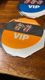 Rolling Stones afgekeurde misprints working VIP plakpassen, Ducoso, Ophalen of Verzenden, Zo goed als nieuw, Foto of Kaart