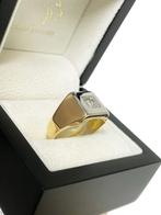 Bicolor Gouden Heren Ring 0.50 ct Amsterdamse Roos Diamant