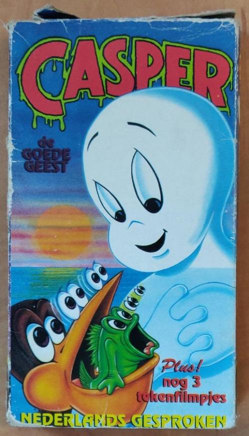 Casper de goede geest VHS band, Cd's en Dvd's, VHS | Kinderen en Jeugd, Zo goed als nieuw, Tekenfilms en Animatie, Tekenfilm, Alle leeftijden