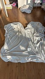 Dixxius Multon 200x210 Split Topper, Gebruikt, Tweepersoons, Ophalen of Verzenden, Wit