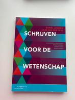 Schrijven voor de wetenschap - Janssen en Van der Deijl, Verzenden, Zo goed als nieuw, Daniel Janssen; Lucas van der Deijl, Alpha