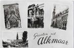 Alkmaar oude gelopen ansichtkaart ( 6506 ), Ophalen of Verzenden, 1940 tot 1960, Gelopen, Noord-Holland