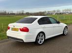 BMW 3-serie 318d APK 06-2026 M-pakket 2e eigenaar, Auto's, Zwart, Wit, Bedrijf, 3-Serie