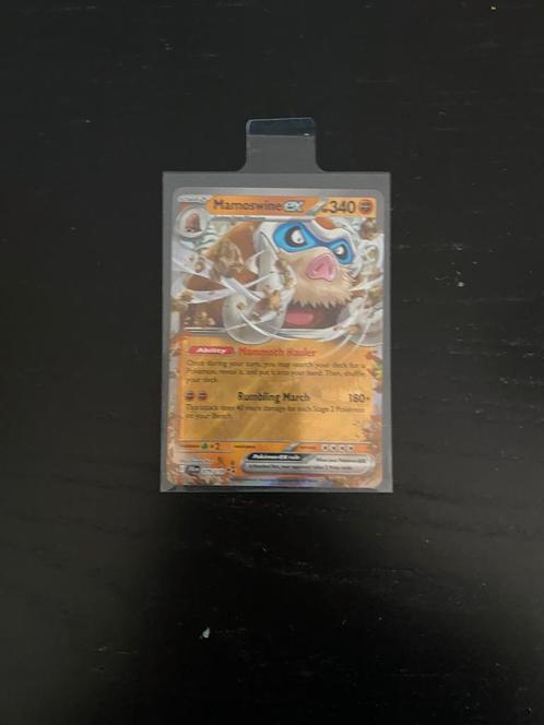 Mamoswine ex #079/159 - journey together, Hobby en Vrije tijd, Verzamelkaartspellen | Pokémon, Zo goed als nieuw, Losse kaart