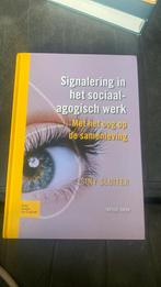 Siny Sluiter - Signalering in het sociaalagogisch werk, Ophalen of Verzenden, Zo goed als nieuw, Siny Sluiter