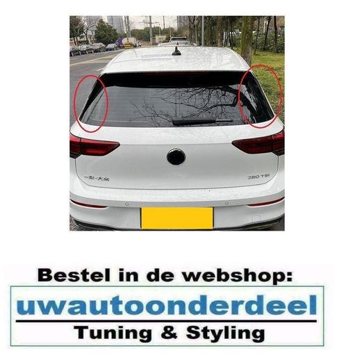 Achterraam Spoiler Wings glans Zwart Geschikt Voor Golf 8, Auto diversen, Tuning en Styling, Verzenden