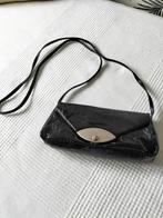 Apart Zwart lakleren Tasje.Renato Angi.Italy., Ophalen of Verzenden, Zo goed als nieuw, Zwart
