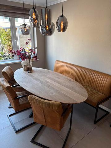 Eetkamer Set met eetbankank en stoelen (excl tafel) beschikbaar voor biedingen