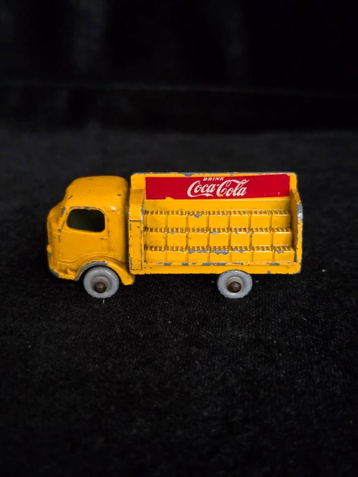 Lesney Matchbox nr 37a. Kartier Bantam Coca-Cola Lorry,, Hobby en Vrije tijd, Modelauto's | 1:87, Gebruikt, Bus of Vrachtwagen