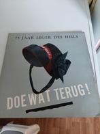 VINTAGE LP 75 JAAR LEGER DES HEILS, Cd's en Dvd's, Ophalen of Verzenden, Zo goed als nieuw, 12 inch, Levenslied of Smartlap