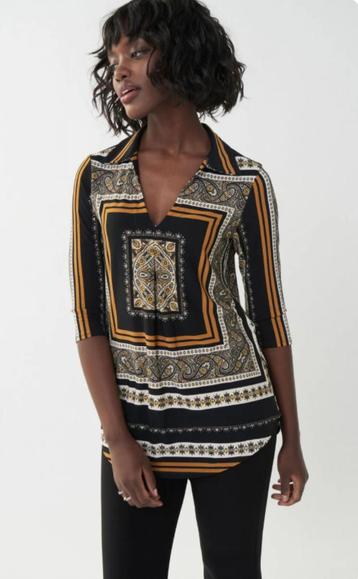 Joseph Ribkoff chique vlotte gestreepte blouse mt 44 beschikbaar voor biedingen