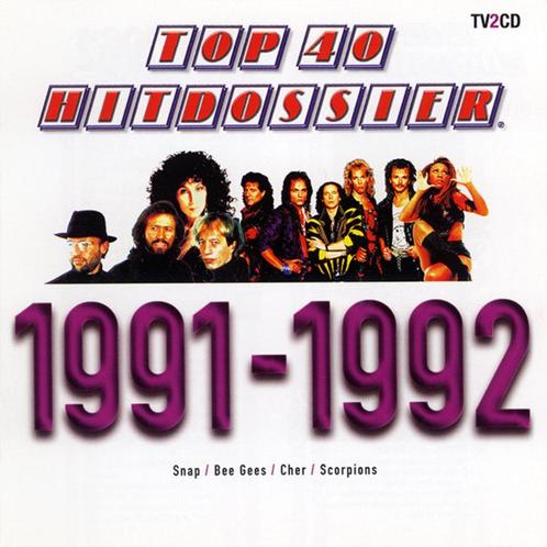 TOP 40 HITDOSSIER 1991 - 1992 (2-CD), Cd's en Dvd's, Cd's | Verzamelalbums, Zo goed als nieuw, Pop, Ophalen of Verzenden