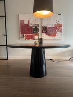 Moooi Container Eettafel Rond - Wengé - 140cm, Ophalen, Gebruikt, 100 tot 150 cm, Rond