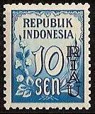 Indonesie RIAU 3 ongebruikt 1954, Ophalen of Verzenden, Postfris, Zuidoost-Azië