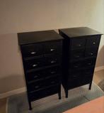 Woood Nova Zwart - 2 Stuks, Huis en Inrichting, Kasten | Kledingkasten, Ophalen, Overige materialen, Minder dan 50 cm, Gebruikt