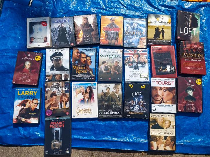 24 DVD's Divers, Cd's en Dvd's, Dvd's | Overige Dvd's, Zo goed als nieuw, Vanaf 12 jaar, Ophalen