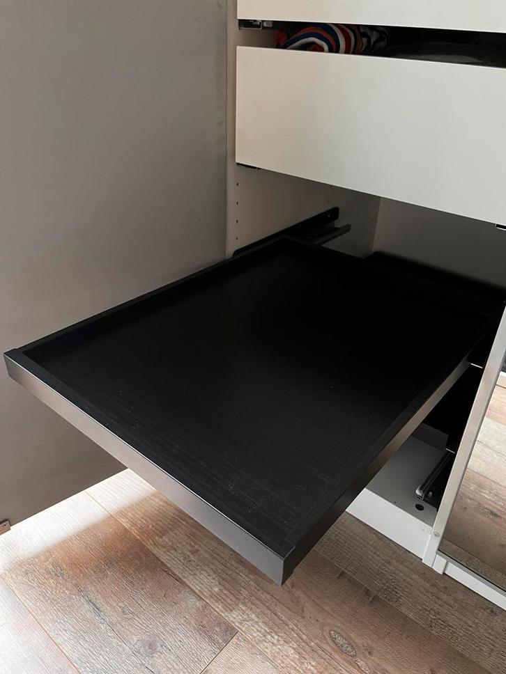 Ikea Komplement Uittrekbare Plank Pax - Bruin (3 stuks), Huis en Inrichting, Kasten | Kledingkasten, Zo goed als nieuw, Minder dan 100 cm