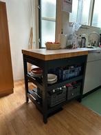 Keukeneiland Ikea VADHOLMA, Huis en Inrichting, Keuken | Keukenelementen, Ophalen, Bruin, 50 tot 100 cm, Zo goed als nieuw