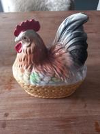 Vintage stenen kip, Ophalen