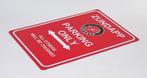 Zundapp parking only reclamebord van metaal wandbord deco, Reclamebord, Info@deconoord.nl, Deco Noord, Nieuw