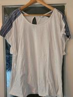 Shirt MS Mode Maat XL met blauw werkje, Kleding | Dames, Tops, Blauw, Maat 46/48 (XL) of groter, Ophalen of Verzenden, Zo goed als nieuw