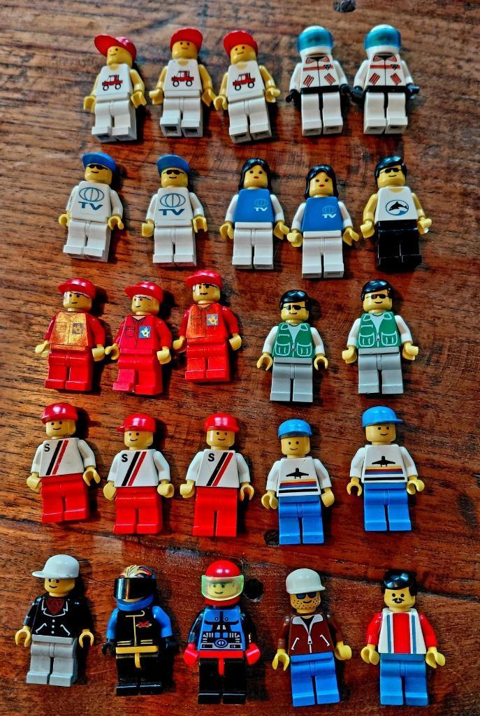 25 minifigures lego poppetjes (1), Kinderen en Baby's, Speelgoed | Duplo en Lego, Gebruikt, Lego, Losse stenen, Ophalen of Verzenden