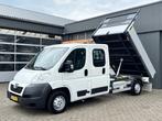 Peugeot Boxer 335 2.2 HDI L3 DC Kipper Kieper Trekhaak 2500k, Auto's, Bestelauto's, Voorwielaandrijving, Euro 5, Stof, Gebruikt
