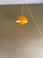 Flowerpot lamp, oker geel, Ophalen of Verzenden, Zo goed als nieuw, Minder dan 50 cm