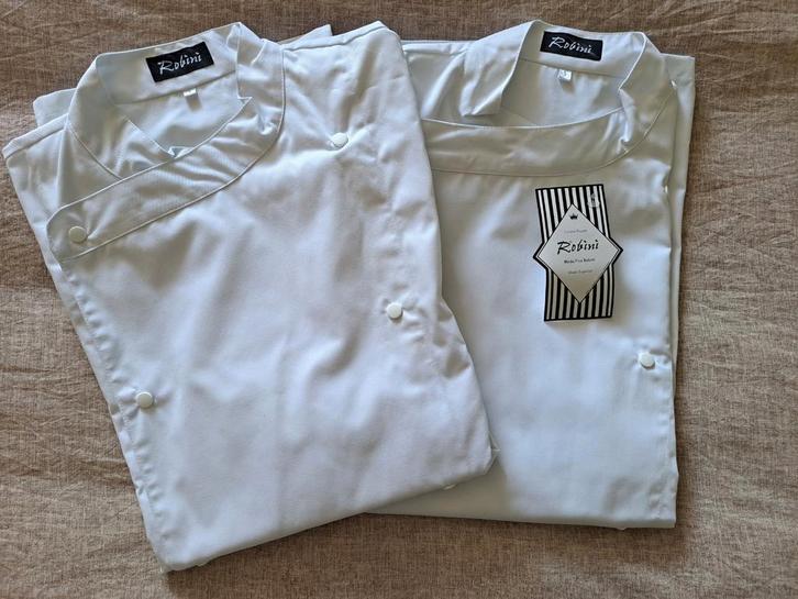 2x koksbuis wit van Robini maat S, Kleding | Heren, Overige Herenkleding, Zo goed als nieuw, Ophalen of Verzenden