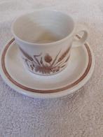 Soepkop met schotel Homespun Churchill England, Overige materialen, Ophalen of Verzenden, Zo goed als nieuw, Overige stijlen