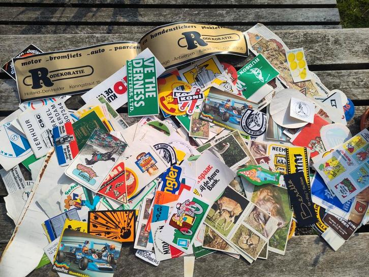 Oude Reclame Stickers Verzameling (voor 1980), Verzamelen, Stickers, Ophalen of Verzenden
