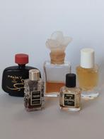 Vijf flesjes miniatuur Parfum Collectie, Ophalen of Verzenden, Gebruikt, Miniatuur
