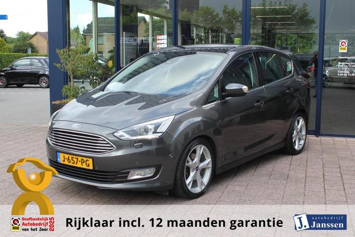 Ford C-Max 1.5 Titanium 150p Trekhaak Panodak Bi-Xenon Clima, Auto's, Ford, Bedrijf, Te koop, C-Max, ABS, Achteruitrijcamera, Airbags