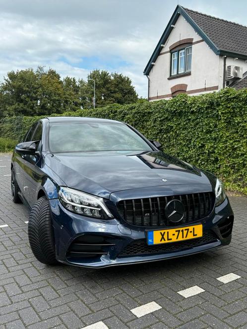 Mercedes-Benz C-Klasse C180 156pk 9G-TRONIC 2019 Blauw, Auto's, Mercedes-Benz, Particulier, C-Klasse, 360° camera, Android Auto