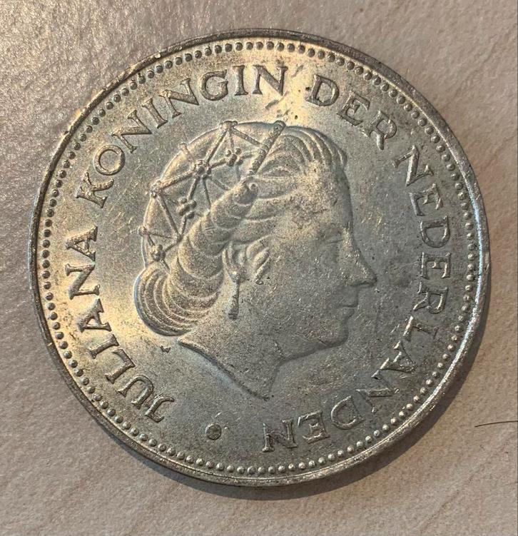 Munten Juliana + Nederlandse Antillen, Postzegels en Munten, Munten | Nederland, Losse munt, 10 gulden, Koningin Juliana, Zilver