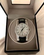 Meistersinger Scrypto BM2.01, Sieraden, Tassen en Uiterlijk, Horloges | Heren, Overige merken, Leer, Staal, Polshorloge