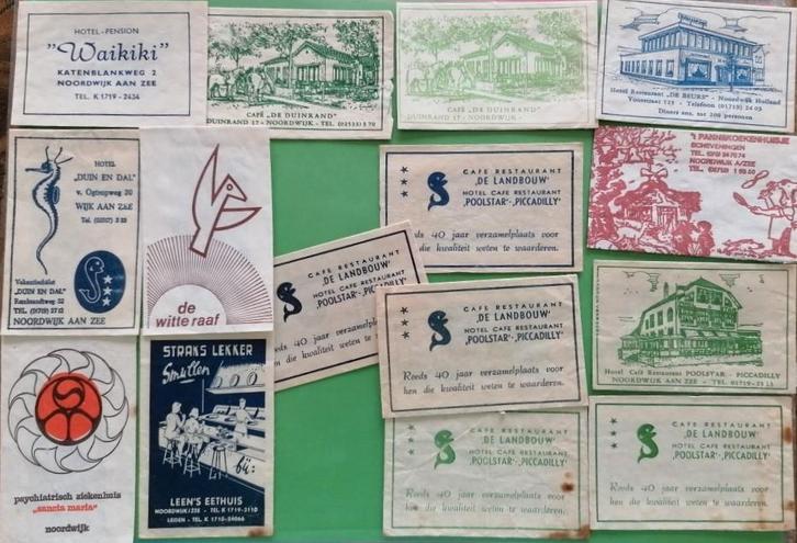 Noordwijk 63, Verzamelen, Suikerzakjes, Verzenden