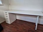 Wit IKEA Bureau, Huis en Inrichting, Ophalen, Zo goed als nieuw, Bureau